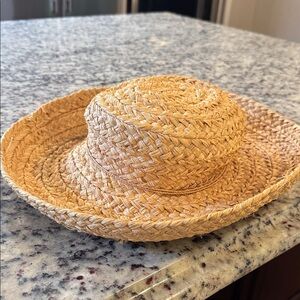 Helen Kaminski Tan Woven Sun Hat
